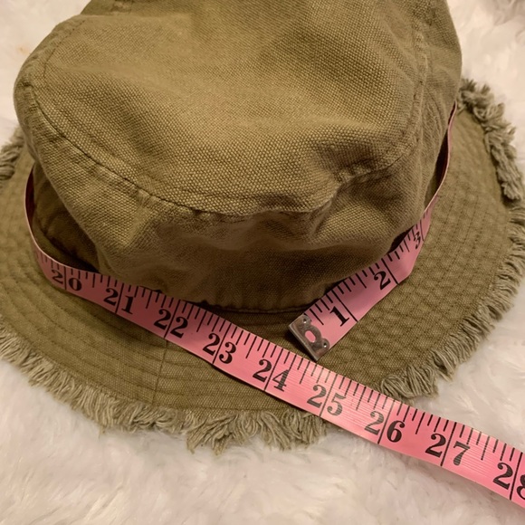 UNITED COLORS OF BENETTON Cotton khaki ladies bucket hat VVGUC size: OSFA - Picture 7 of 9